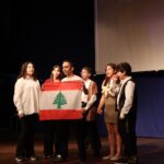 Élèves du Collège des Sœurs du Rosaire en représentation lors de la Fête de l’Indépendance 2025